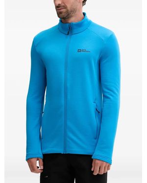 Jack Wolfskin Trainingsjack Met Rits - Blauw