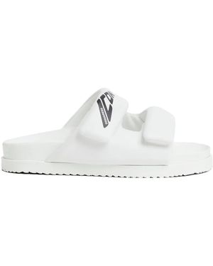 DSquared² Slippers Met Print - Wit