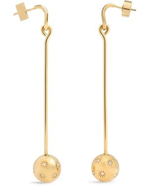 Jacquemus Les Boucles Nodo Ohrringe - Mettallic