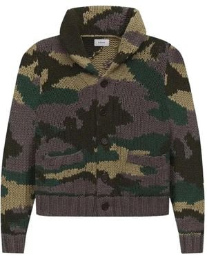 Rhude Camouflage Cardigan - Green