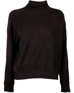 Cinque Gerippter Pullover - Schwarz
