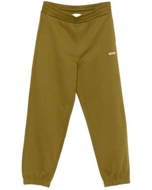 MSGM トラックパンツ - グリーン