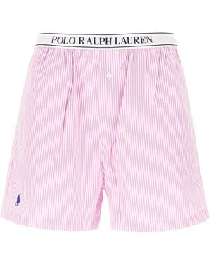 Polo Ralph Lauren Striped Boxer Shorts - Pink