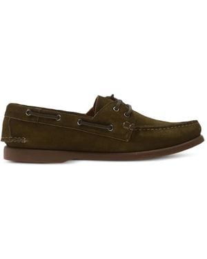 Vagabond Shoemakers Loui M Boat Shoes - Green