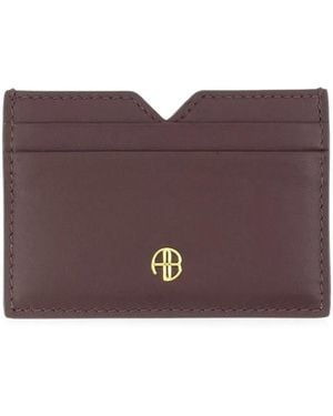 Anine Bing Calli Card Holder - Purple