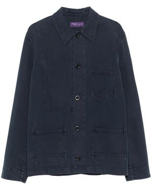 Polo Ralph Lauren Burnham Single-Breasted Denim Jacket - Blue