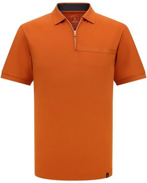 BOGGI Cool Jade-Fresh Polo Shirt - Orange