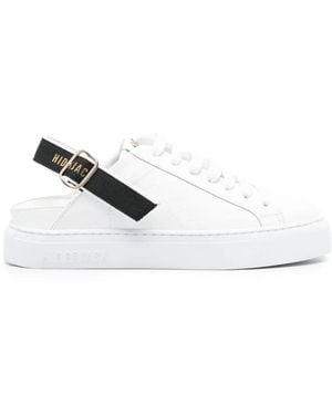HIDE & JACK Sabot Croco Trainers - White