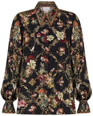 CAMILLA Told In The Tapestry Blouse - ブラック