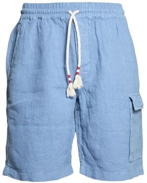 MC2 Saint Barth Marseille Cargo Shorts - Blue