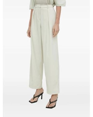 Samsøe & Samsøe Pleated Pants - Natural