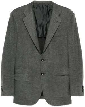 Kiton Single-Breasted Jacket - Grey