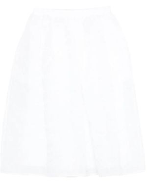 Cecilie Bahnsen Midi Skirt - White