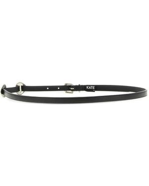 KATE CATE Ranchera Belt - White