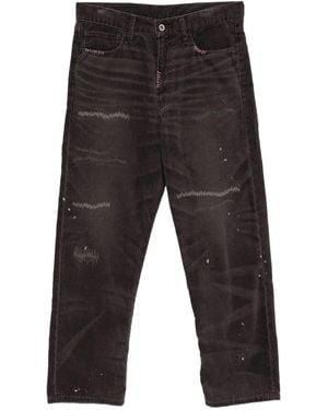 Neighborhood Savage Straight-Leg Pants - Gray
