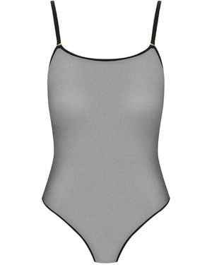 Maison Close Corps À Corps Thong-Style Bodysuit - Black