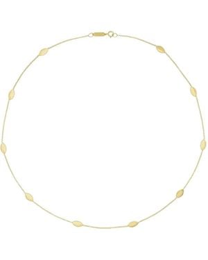 Jennifer Meyer 18Kt By-The-Inch Gelbgoldhalskette - Weiß