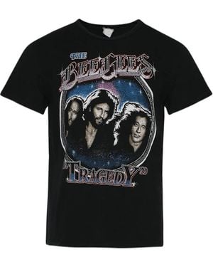 MadeWorn Beegees-Graphic T-Shirt - Black