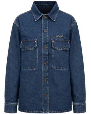 Yigal Azrouël Scottie Denim Jacket - Blue