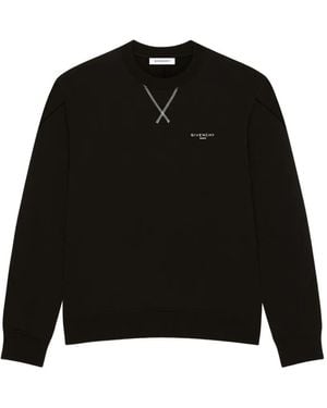 Givenchy Couture Seam Sweatshirt - Black