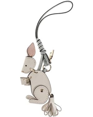 Furla Taschenanhänger Mit Kaninchen - Weiß