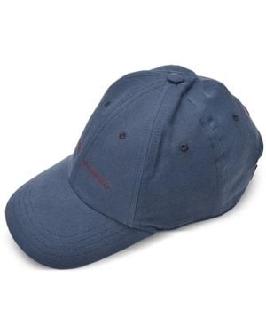 Brunello Cucinelli Logo-Embroidered Cotton Baseball Cap - Blue