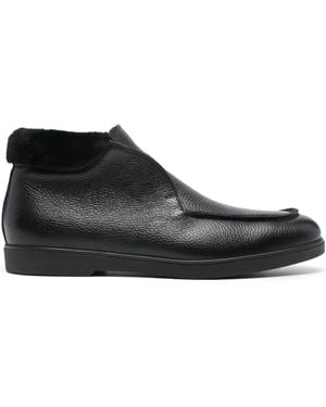 Casadei Cervo Leather Boots - Nero