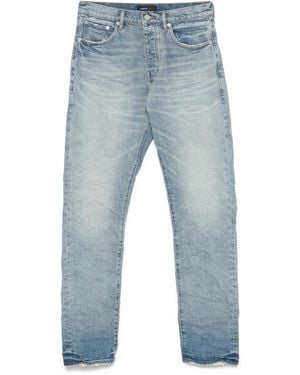 Purple Brand ストレッチコットン ジーンズ - ブルー