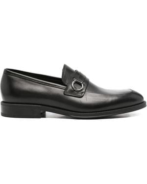 JOHN HARRISON Leather Loafers - Black