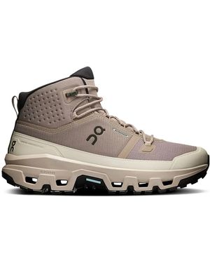 On Shoes Cloudrock Mid Wp Hiking Boots - Brown