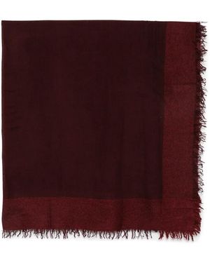 Faliero Sarti Isadora Frayed Scarf - Purple