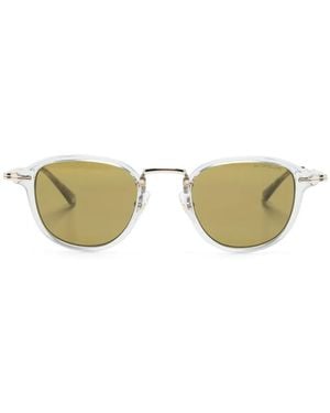 Montblanc Round-Frame Sunglasses - Natural