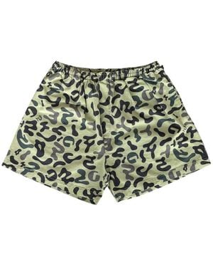 GALLERY DEPT. Zuma Camouflage-Print Shorts - Green