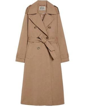 Pennyblack Double-breasted Belted Coat - ナチュラル