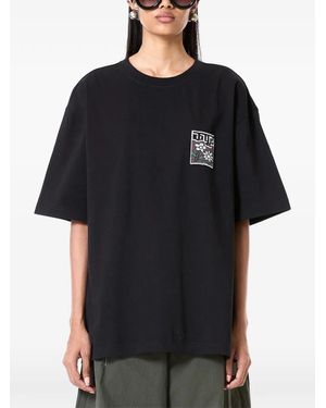 Dhruv Kapoor Camicia Con Applicazione - Nero