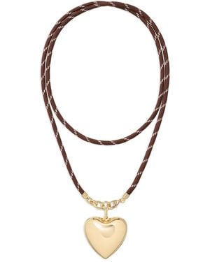 Roxanne Assoulin The Long Happy Halsketting Met Bedel - Metallic