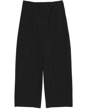 Bimba Y Lola Wide-Leg Trousers - Black