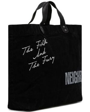 【新品未使用】NEIGHBORHOOD Canvas Tote Bag NEIGHBORHOOD - WASHED CANVAS TOTE BAG | HBX - HYPEBEAST 為您