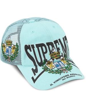 Supreme Casquette À Logo - Blue