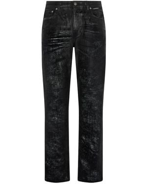 Roberto Cavalli Slim-Cut Jeans - Black