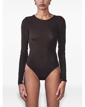 Artemis DiCiero Body À Manches Longues - Black