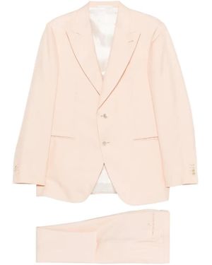 Caruso Costume Trois Pièces À Simple Boutonnage - White