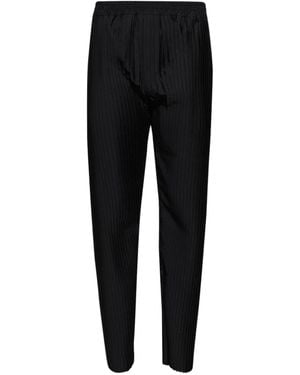 Casella Meyer Pleated Trousers - Black
