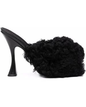 Giambattista Valli Mules Mit Offenem Rücken - Schwarz