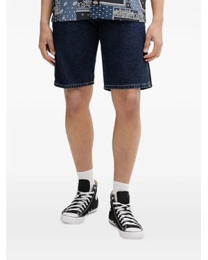 Dickies Relaxed-Fit Denim Shorts - Blue