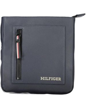 Tommy Hilfiger Logo-Detail Messenger Bag - Grey