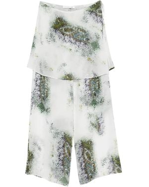 Christopher Esber Pantalones Estampados - Blanco
