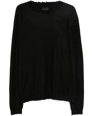 FREI-MUT Jersey con cuello redondo - Negro