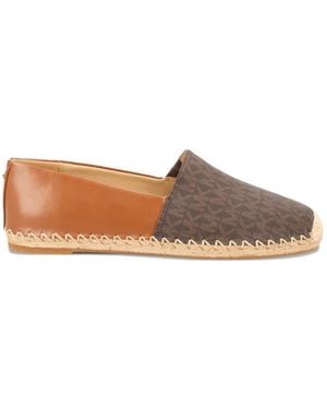 Michael Kors Monogram Ballet Flats - Brown