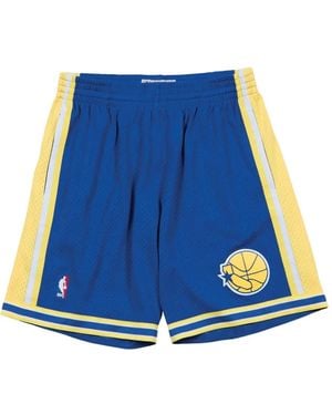 Mitchell & Ness NBA Swingman Shorts - Blau